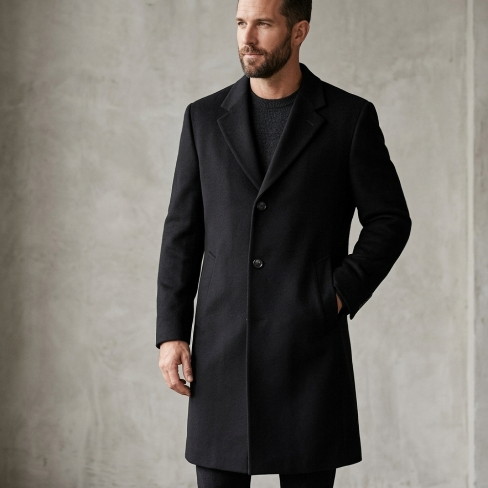 Charles klein wool/Cashmere overcoat